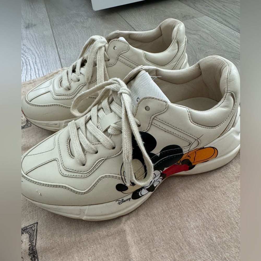 Disney x Gucci Rhyton Mickey Sneakers